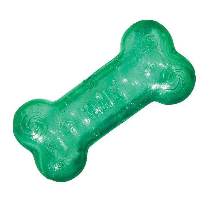 KONG Squeezz Crackle Bone, Large