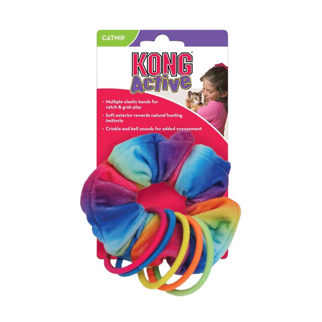 KONG Cat Active Scrunchie