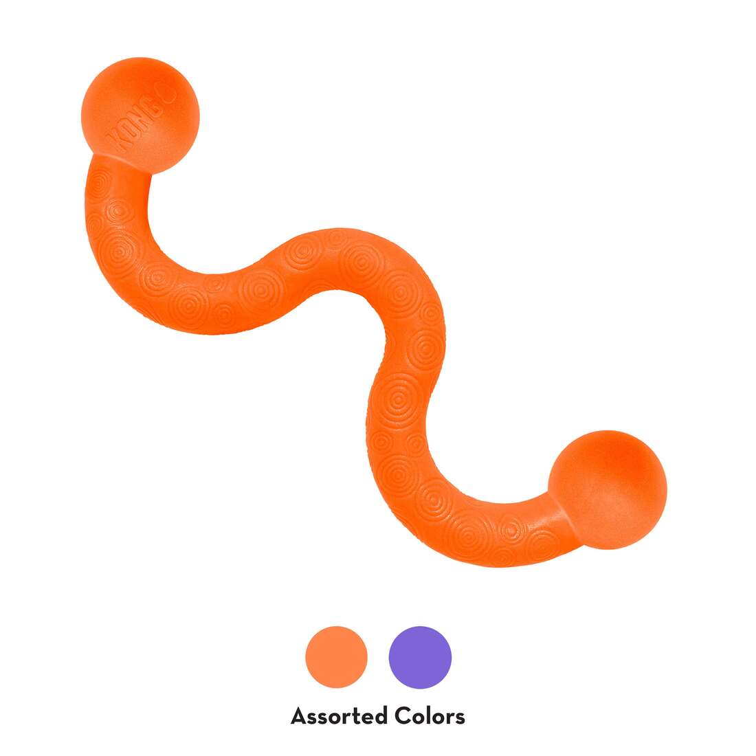 KONG Ogee Tug Dog Toy, Purple