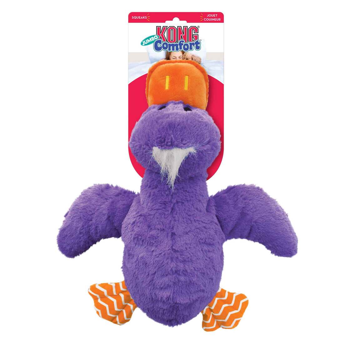 KONG Dog Toy Comfort Jumbo, Assorted, Extra Large