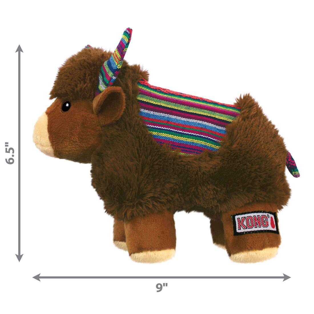 KONG Sherps Yak Dog Toy, Medium