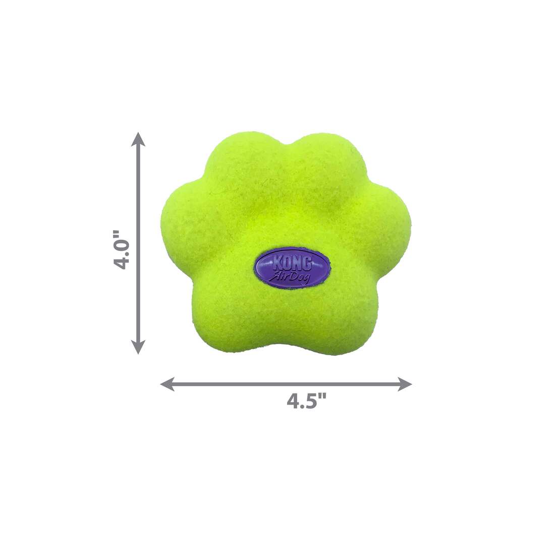 KONG Airdog® Squeaker Paw Dog Toy, Medium