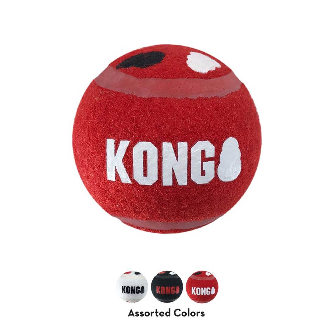 KONG Dog Toy Signature Sport Balls, 3 Count