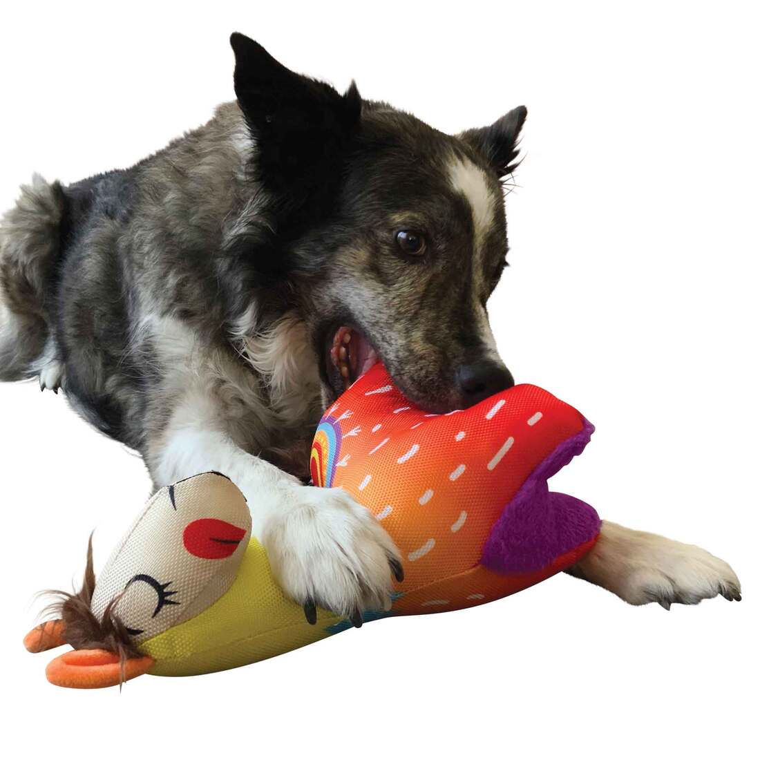 KONG Ballistic Vibez Llamas Dog Toy