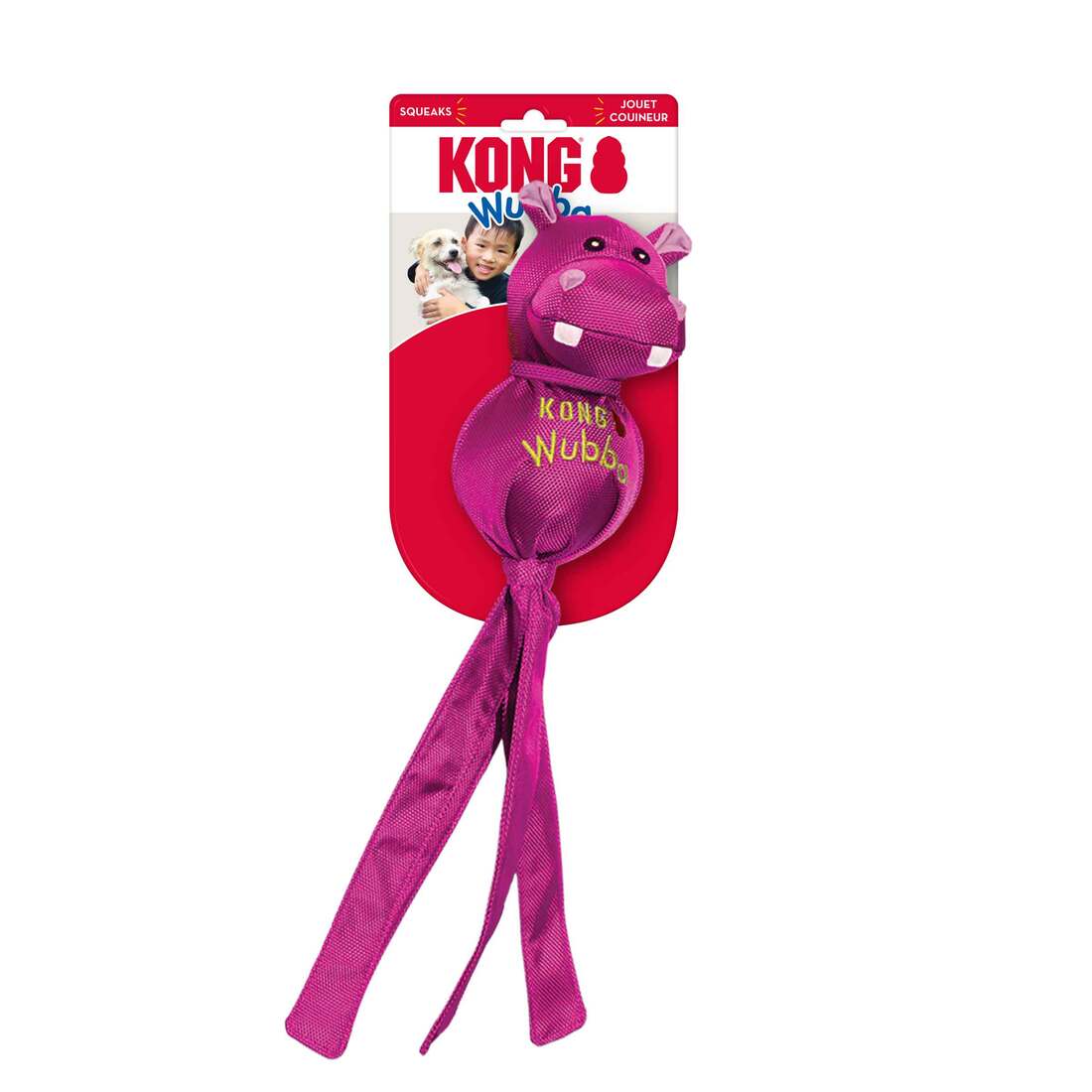 KONG Wubba Ballistic Friend Dog Toy, Assorted, Extra Large