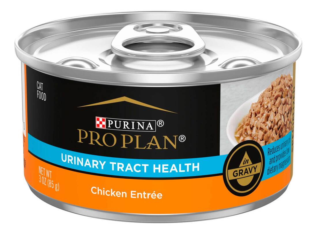 Purina Pro Plan Urinary Tract Health Chicken Entree in Gravy Cat Food - 3 Ounce Pull-Top Can