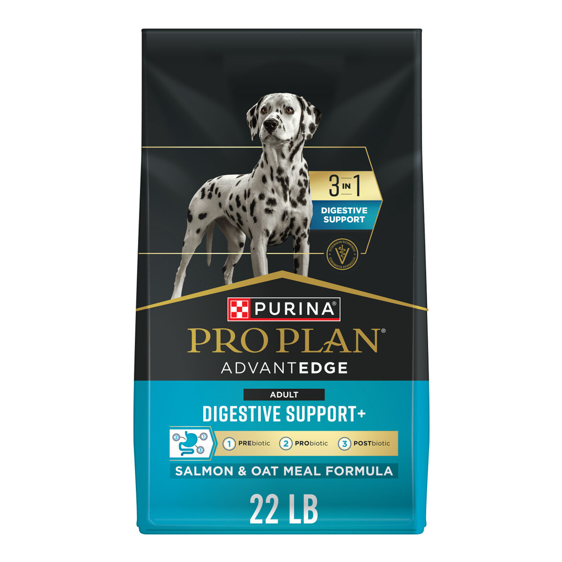 Purina Pro Plan AdvantEDGE Digestive Support Plus Salmon and Oat