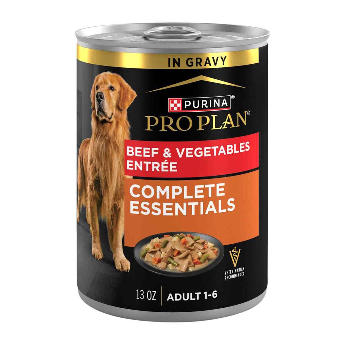 Purina Pro Plan Complete Essentials, Beef and Vegetables Entree in