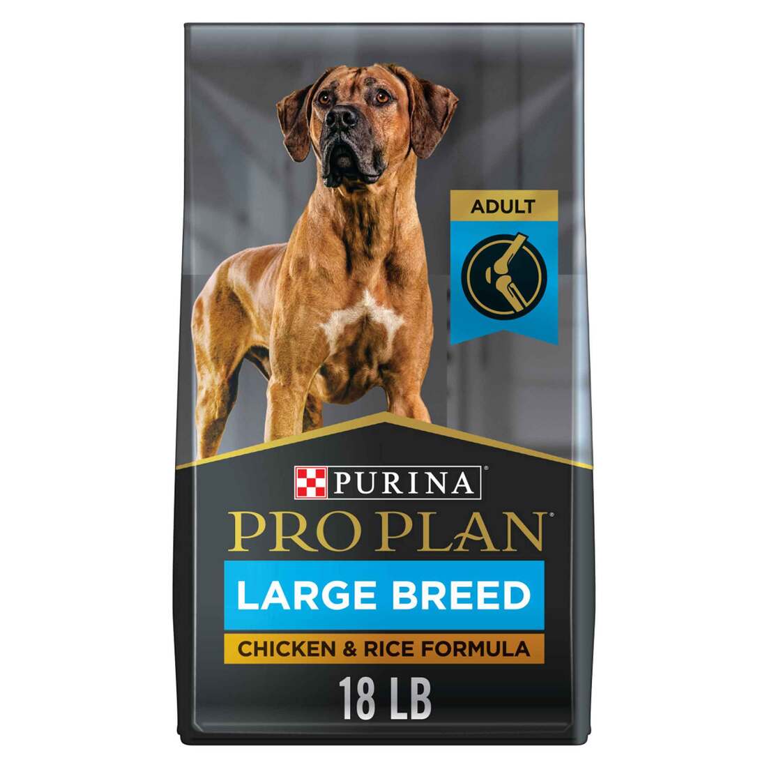 Purina Pro Plan High Protein, Digestive Health Large Breed Dog Food Dry, Chicken and Rice Formula - 