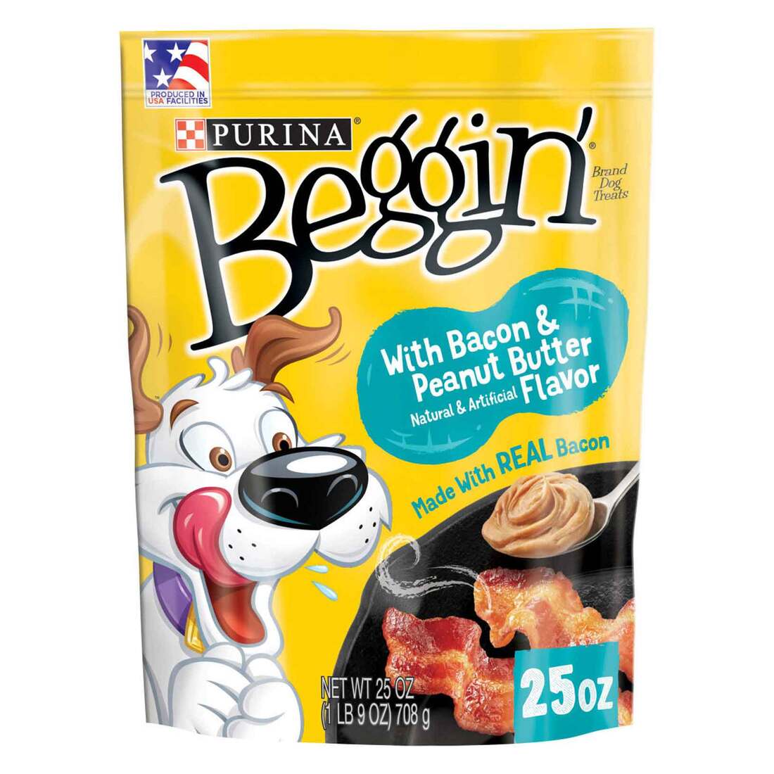 Purina Beggin' Strips With Real Meat Dog Treats, With Bacon and