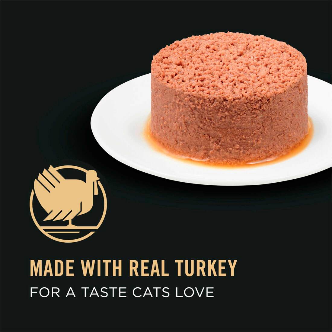 Purina Pro Plan Urinary Tract Health Turkey and Giblets Entree Classic Wet Cat Food Pate - 3 Ounce P