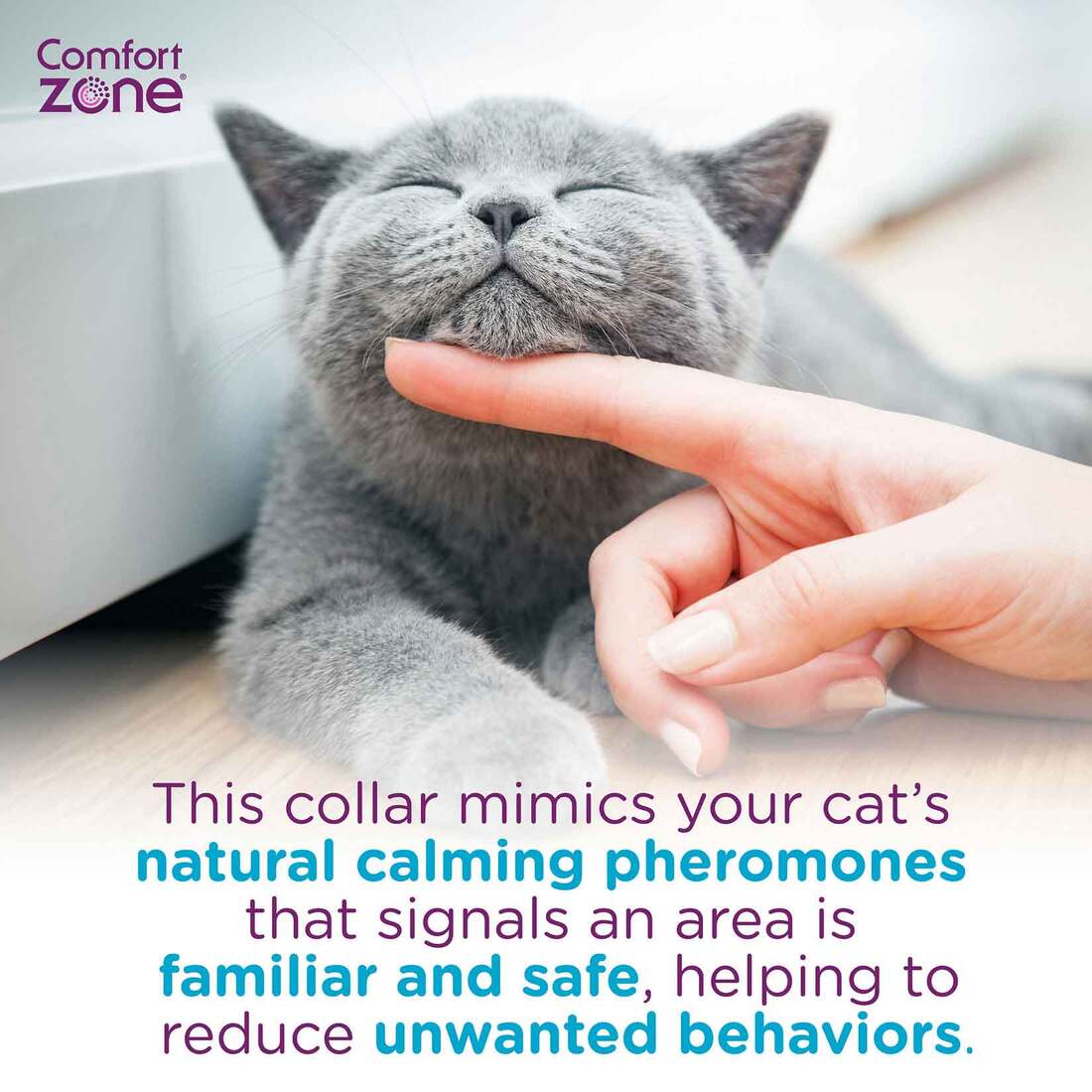 Comfort Zone Cat Calming Pheromone Collar, Single Pack