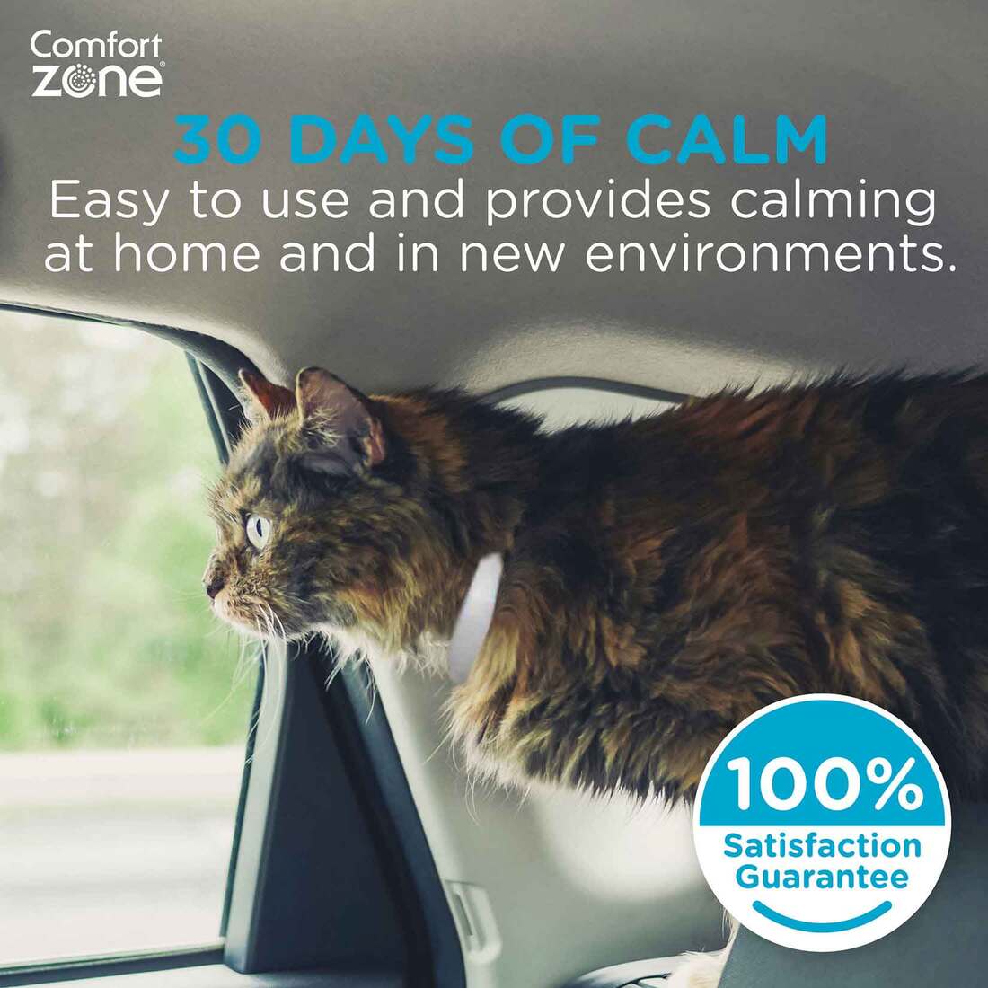 Comfort Zone Cat Calming Pheromone Collar, Single Pack