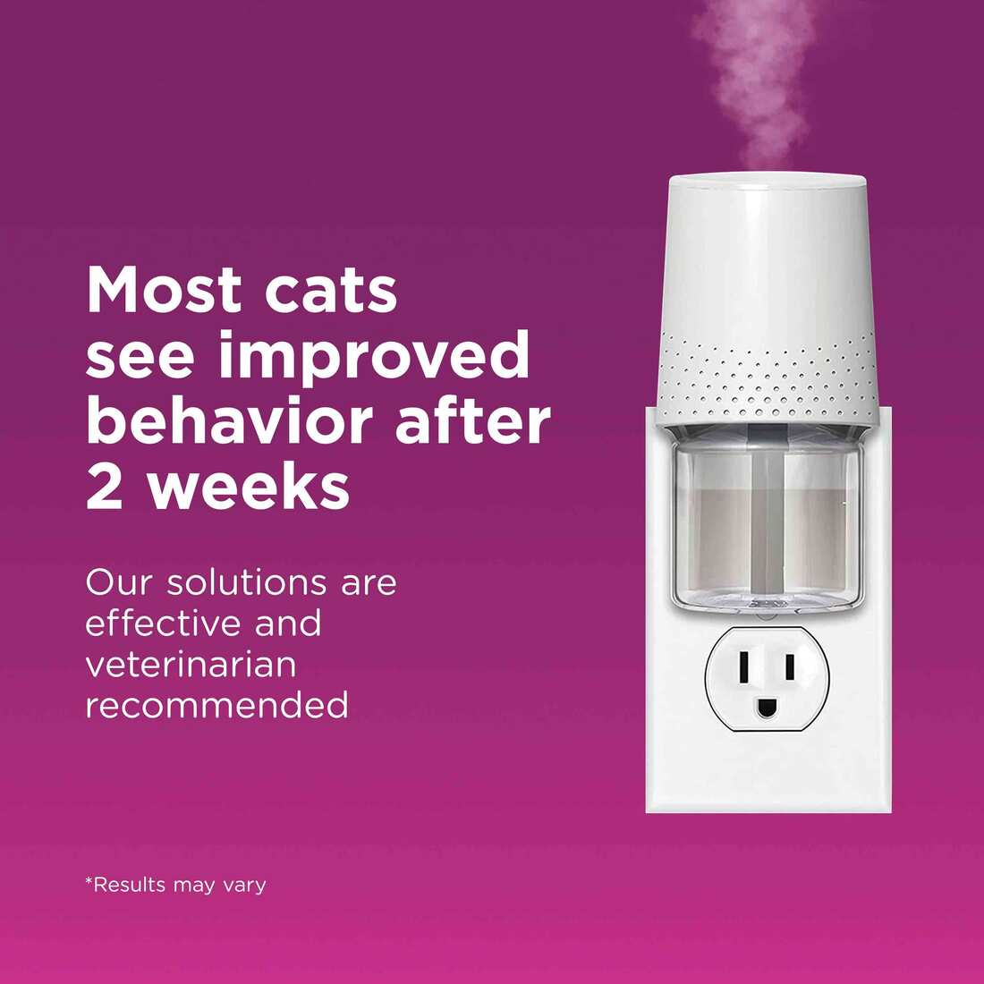 Comfort Zone Single & Multi-Cat Calming Kit 2 Pack, 2 Diffusers, 2 48 Milliliter Refills