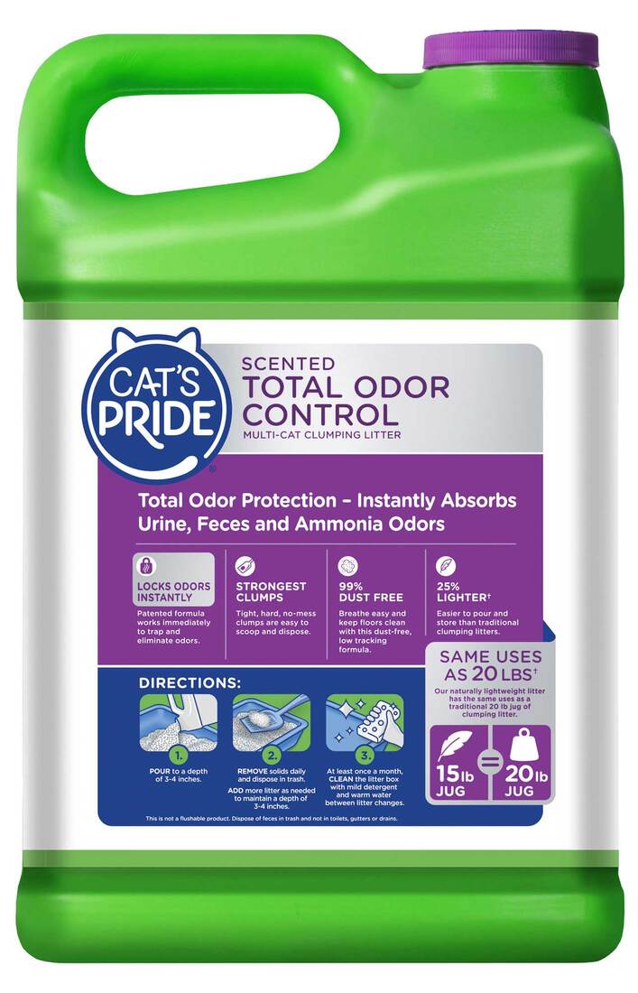 Cat's Pride Fresh & Light Quick Action Multi-Cat, 15 Pounds