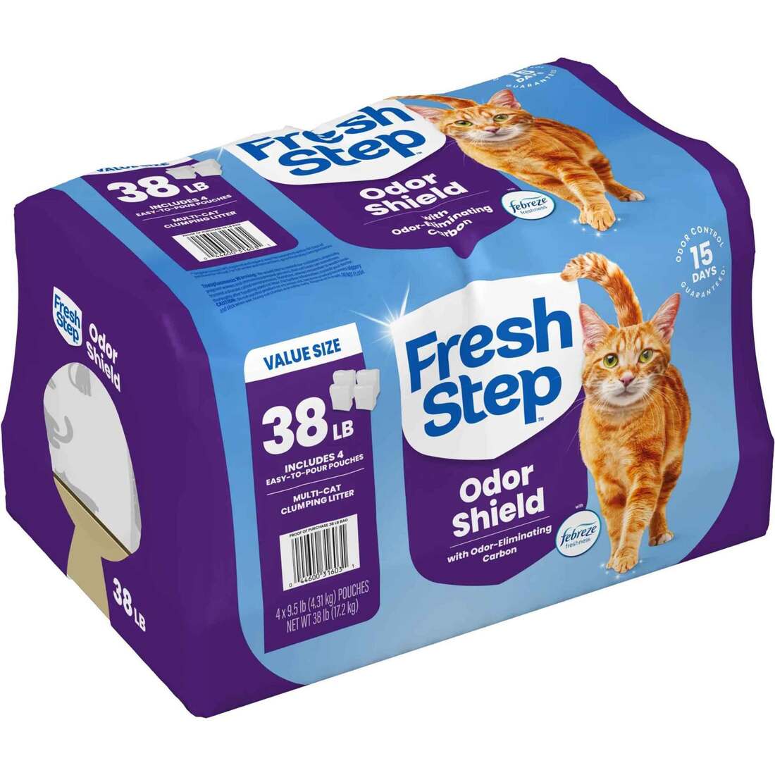Cat Litter & Waste Management Litter Fresh Step Odor Shield Clumping ...