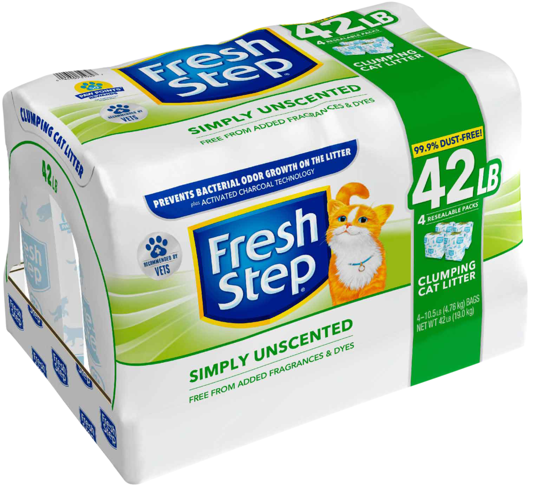 Fresh Step Ultra Unscented Cat Litter, 42 Pounds