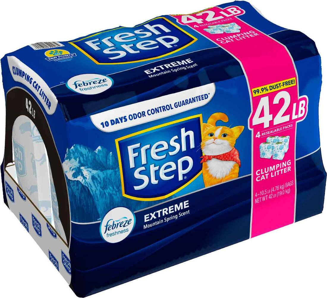Fresh Step Scoop Extreme Cat Litter, 42 Pounds