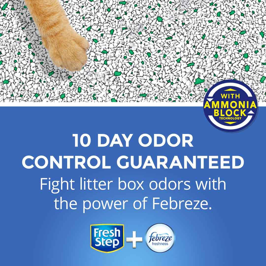 Fresh Step Odor Shield Scented Cat Litter, 42 Pounds