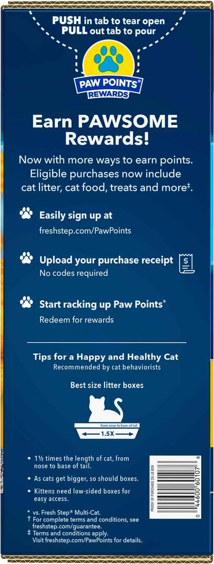 Fresh Step Outstretch™ Concentrated Clumping Cat Litter, 26 Pounds