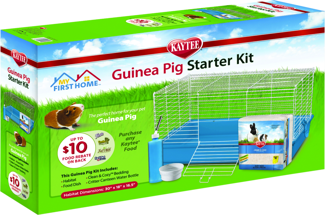Kaytee My First Home & Fiesta Guinea Pig Complete Kit