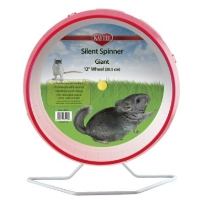 Kaytee Silent Spinner Chinchila/Rat Wheel, Giant, 6 Inches