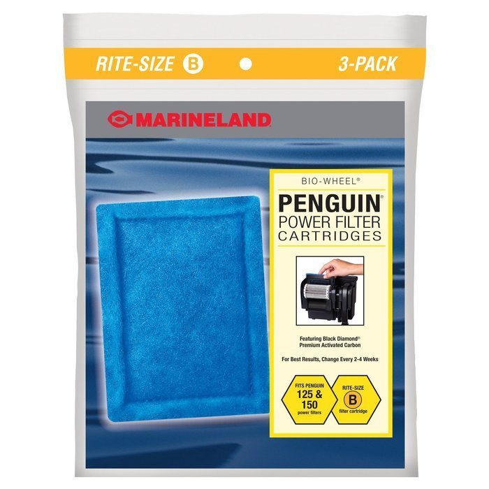 Marineland Penguin Power Filter Cartridges RiteSize B, 3 pack