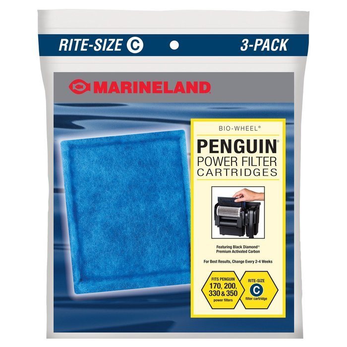 Marineland Bio-Wheel Penguin Power Filter Cartridge, 3 Pack