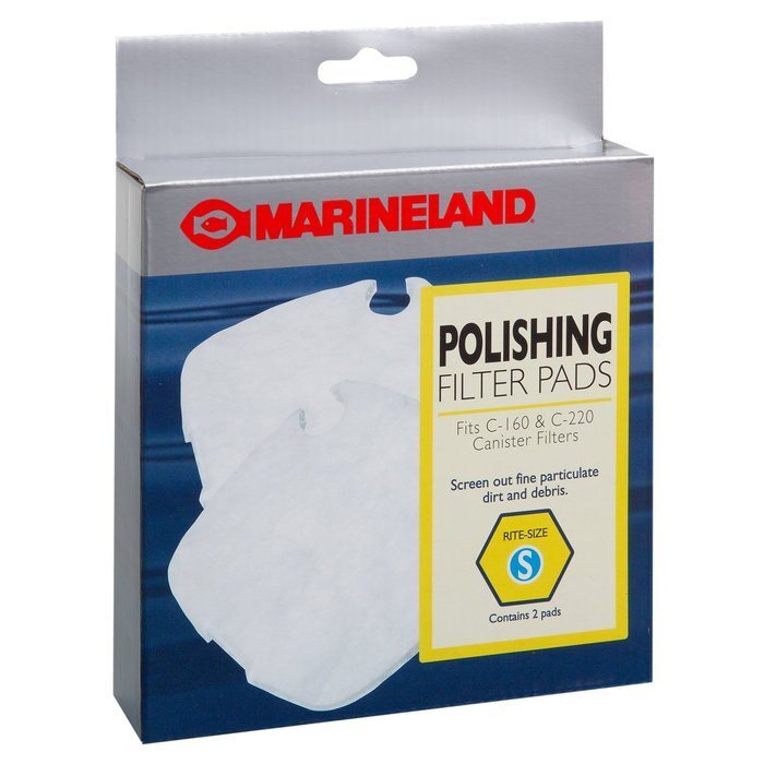 Marineland Polishing Filter Pads, 2 Pack