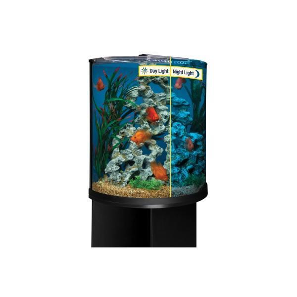 Marineland Half Moon Tank, 30 Gallons