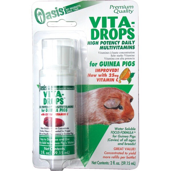 Kordon Oasis Vita Drops for Guinea Pigs, 2 Ounces