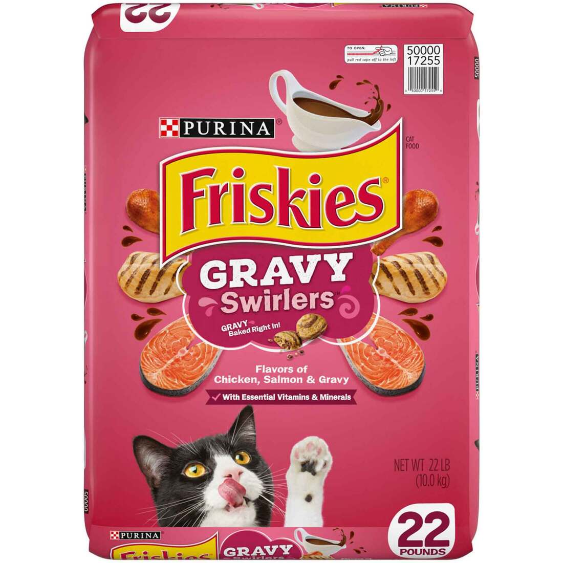 Friskies Cat Food Gravy Swirlers 22LB
