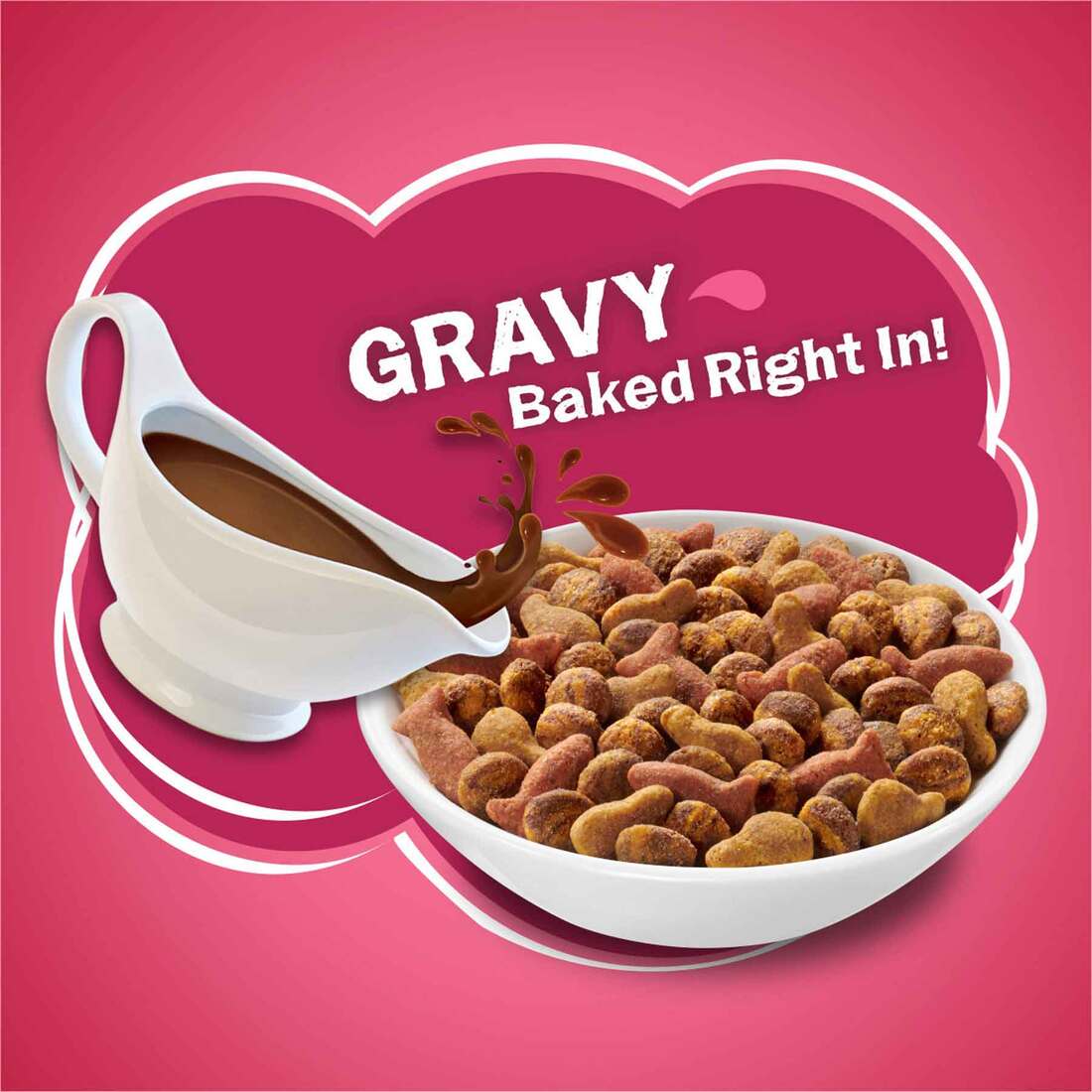 Friskies Cat Food Gravy Swirlers 22LB