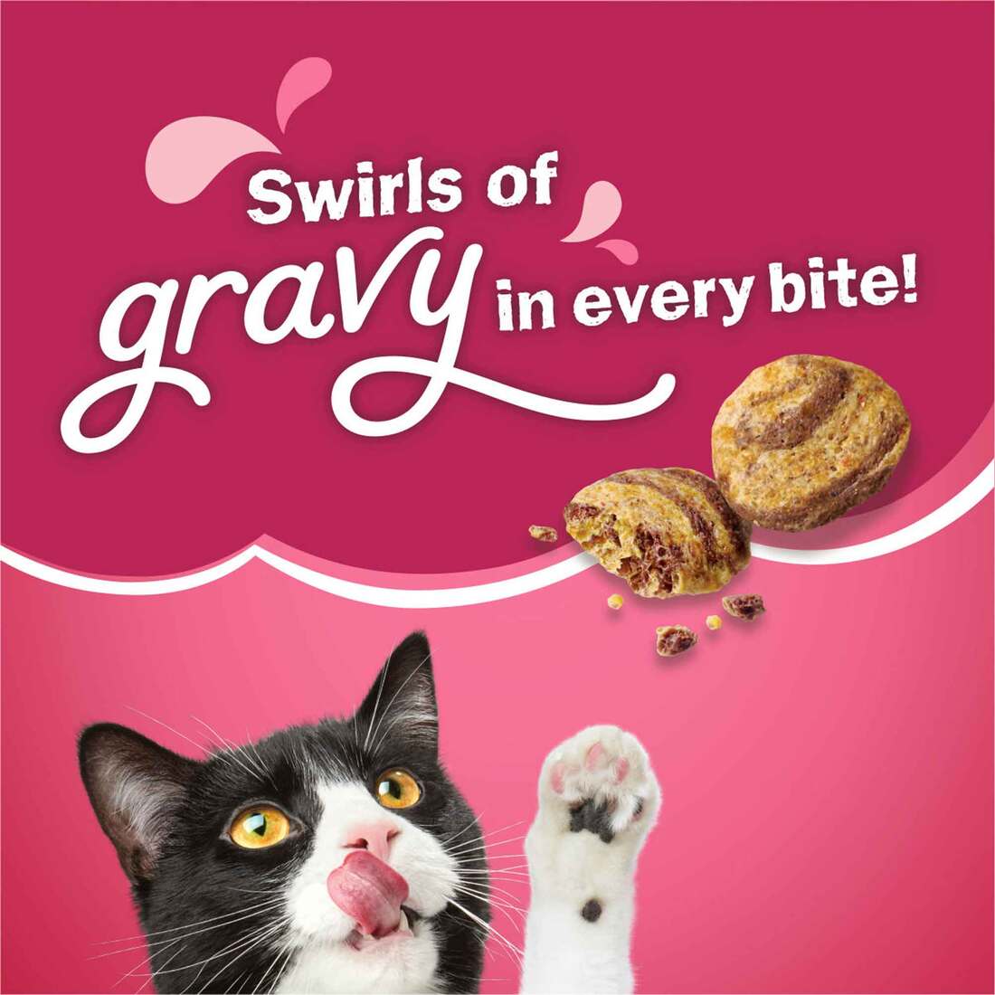 Friskies Cat Food Gravy Swirlers 22LB