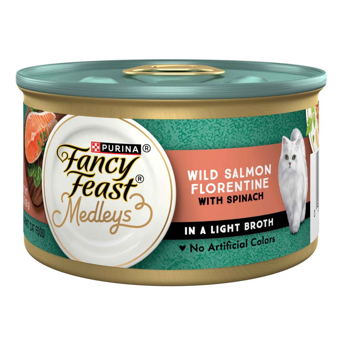 Purina Fancy Feast Medleys Wet Cat Food, Adult Wild Salmon