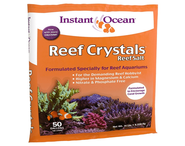 Instant Ocean Reef Crystal Sea Salt Marine Mix, 50-Gallon