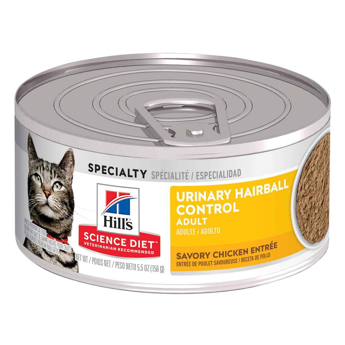 Hill's® Science Diet® Wet Cat Food, Urinary Hairball Control, 5.5 Ounces