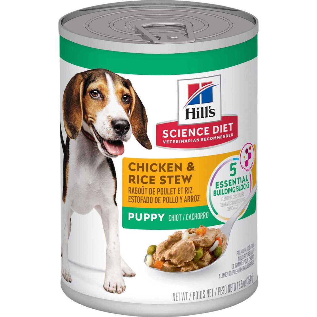 Hill's Science Diet Puppy Wet Dog Food, Savory Stew with Chicken & Rice, 12.5 Ounces