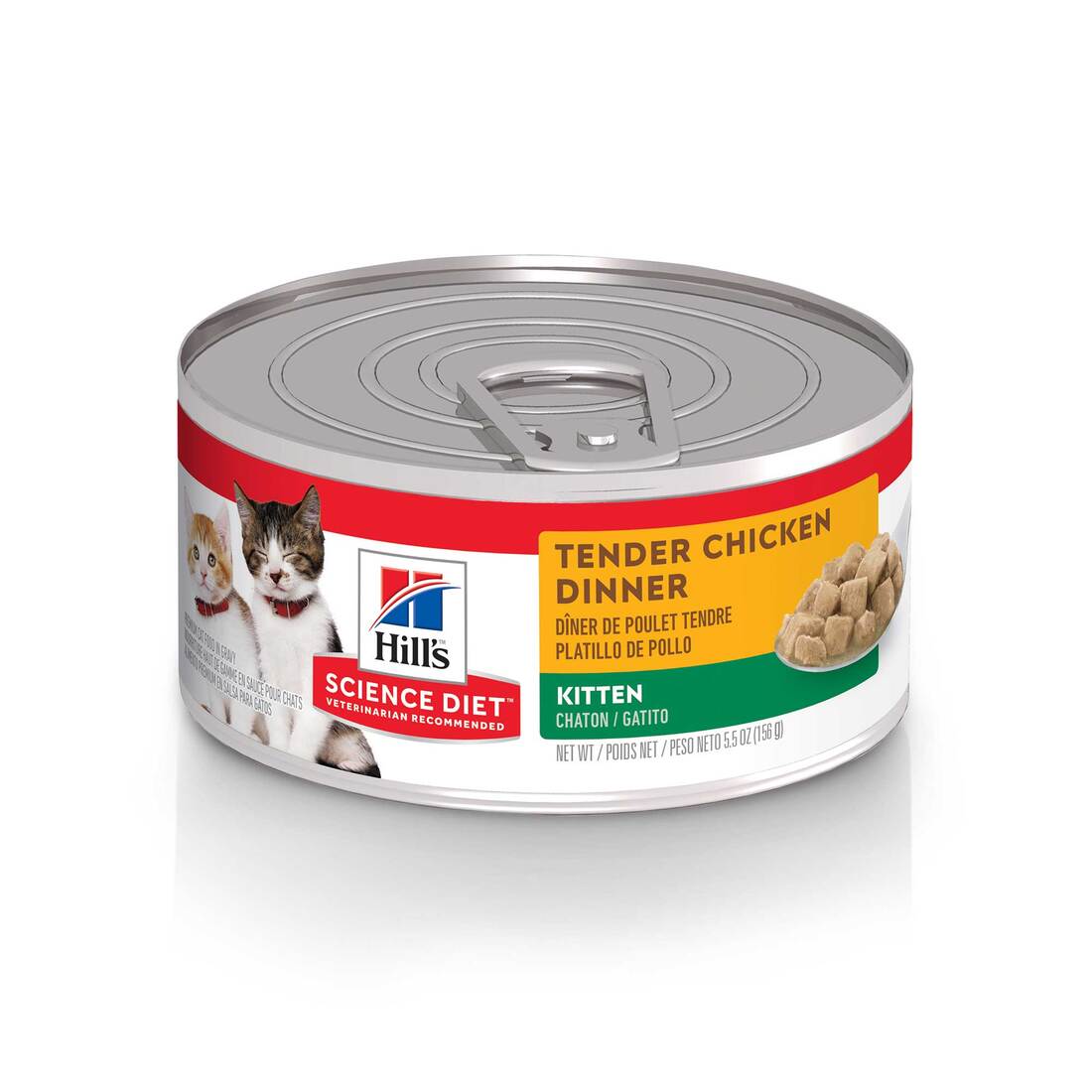 Hill's® Science Diet® Wet Cat Food, Kitten Tender Chicken Dinner, 5.5 Ounces