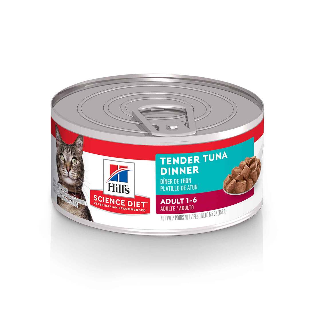 Hill's® Science Diet® Wet Cat Food, Adult Tender Tuna Dinner, 5.5 Ounces