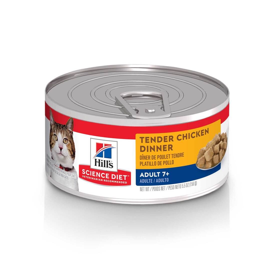 Hill's® Science Diet® Wet Cat Food, Mature Adult Tender Chicken Dinner, 5.5 Ounces