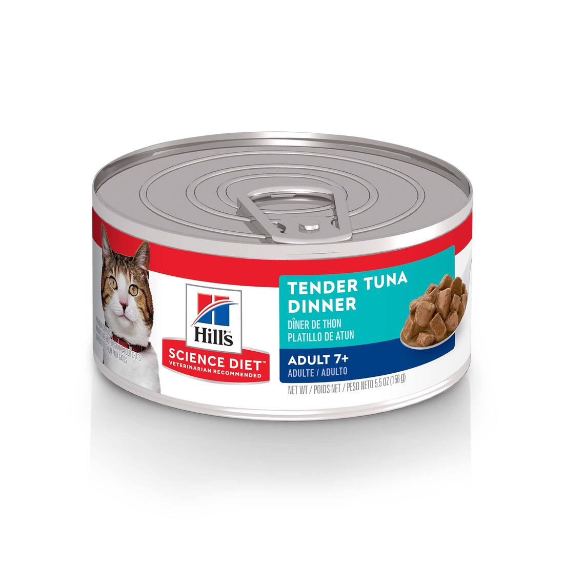 Hill's® Science Diet® Wet Cat Food, Mature Adult Tender Tuna Dinner, 5.5 Ounces
