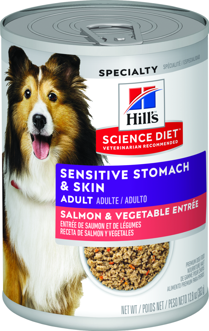 Sensitive Stomach Hills Bland Diet Hill's Science Diet Adult Sensitive  Stomach Skin Wet Dog Food