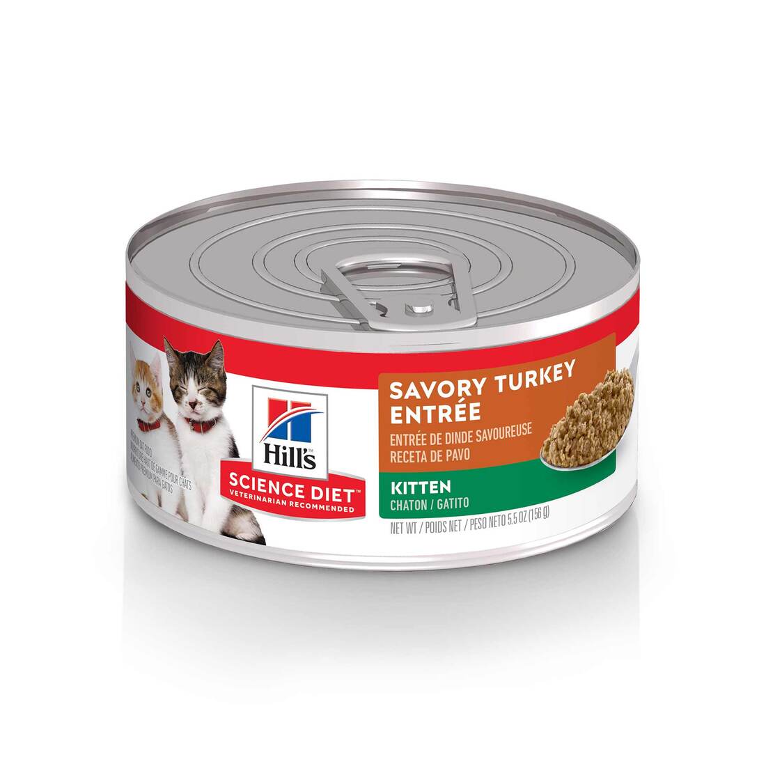 Hill's® Science Diet® Wet Cat Food, Kitten Turkey & Giblets Entrée, 5.5 Ounces