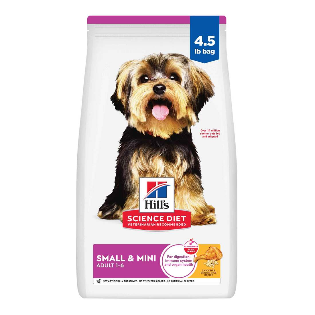 Hill's® Science Diet® Adult Small & Toy Breed, 4.5 Pound Bag