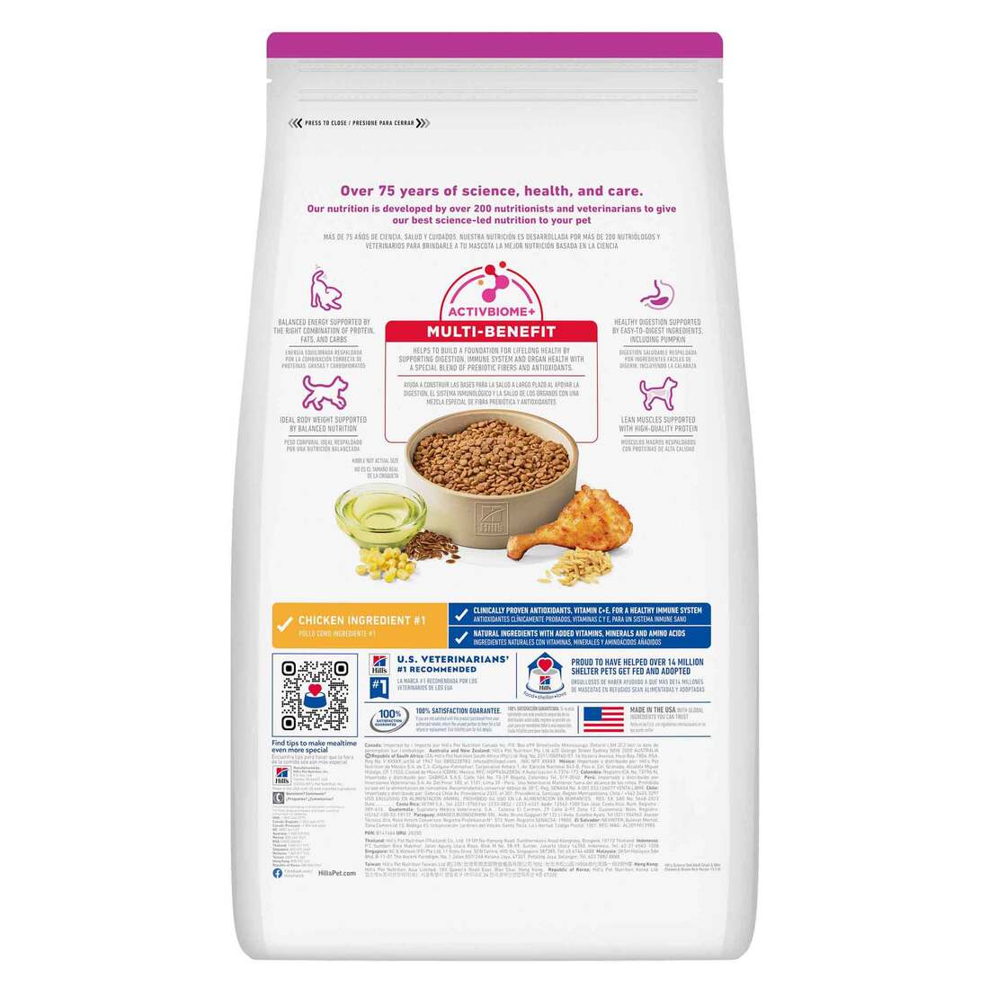 Hill's® Science Diet® Adult Small & Toy Breed, 4.5 Pound Bag