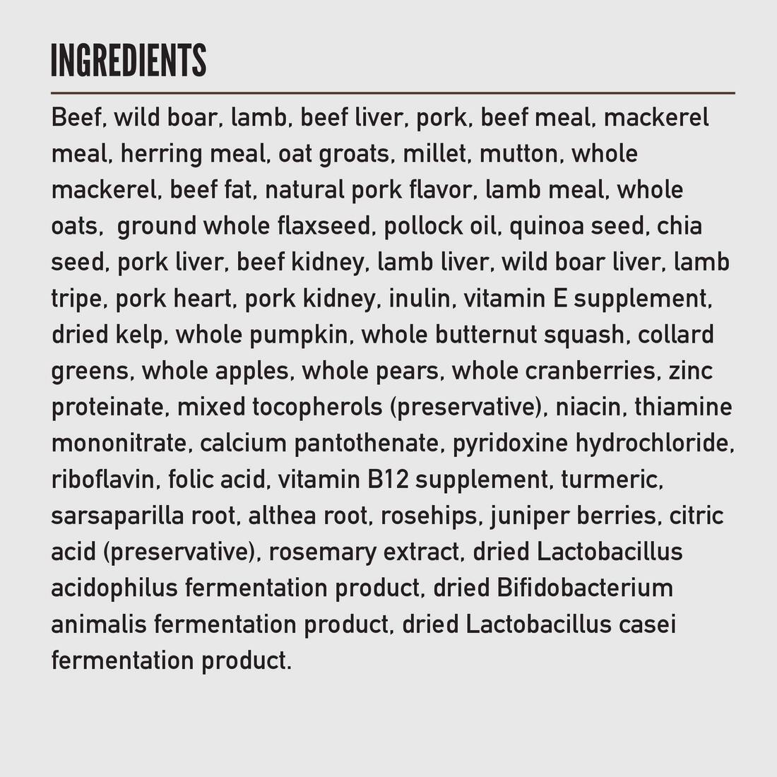 ORIJEN® Dry Dog Food, High Protein, Amazing Grains Regional Red, 4 Pounds