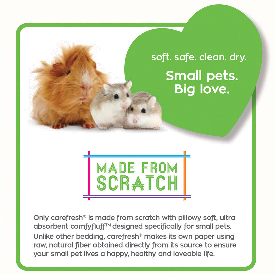 carefresh® natural small pet bedding, 14L