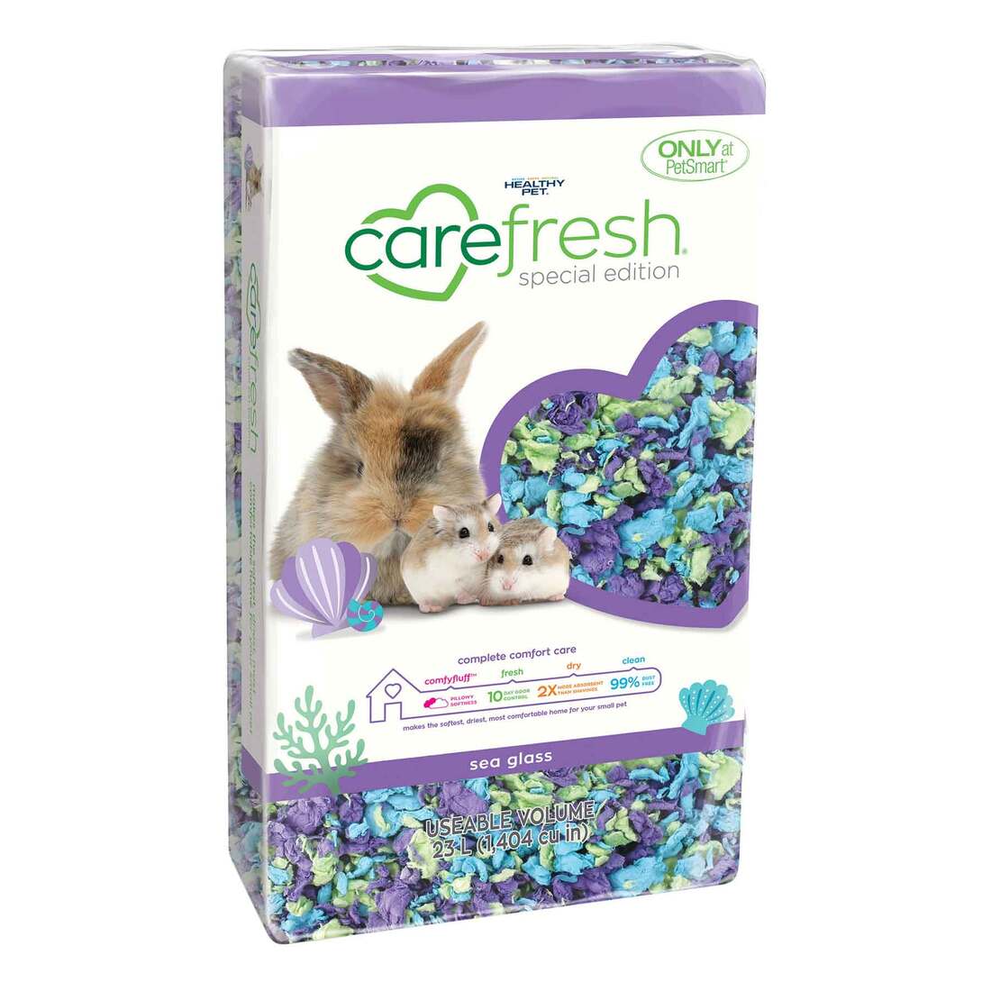 carefresh® Sea Glass Small Pet Bedding, 23 Liters