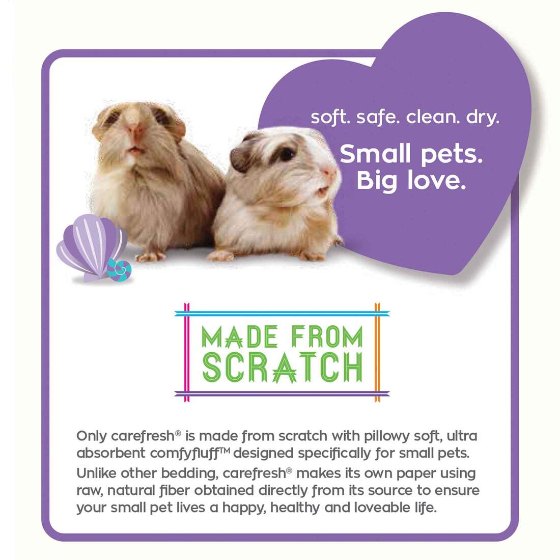carefresh® Sea Glass Small Pet Bedding, 23 Liters